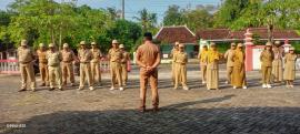 Pamong Kalurahan Ngipak Laksanakan Apel Pagi Rutin