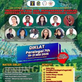 Pendidikan dan Diklat Paralegal Bagi Salah Satu Pamong